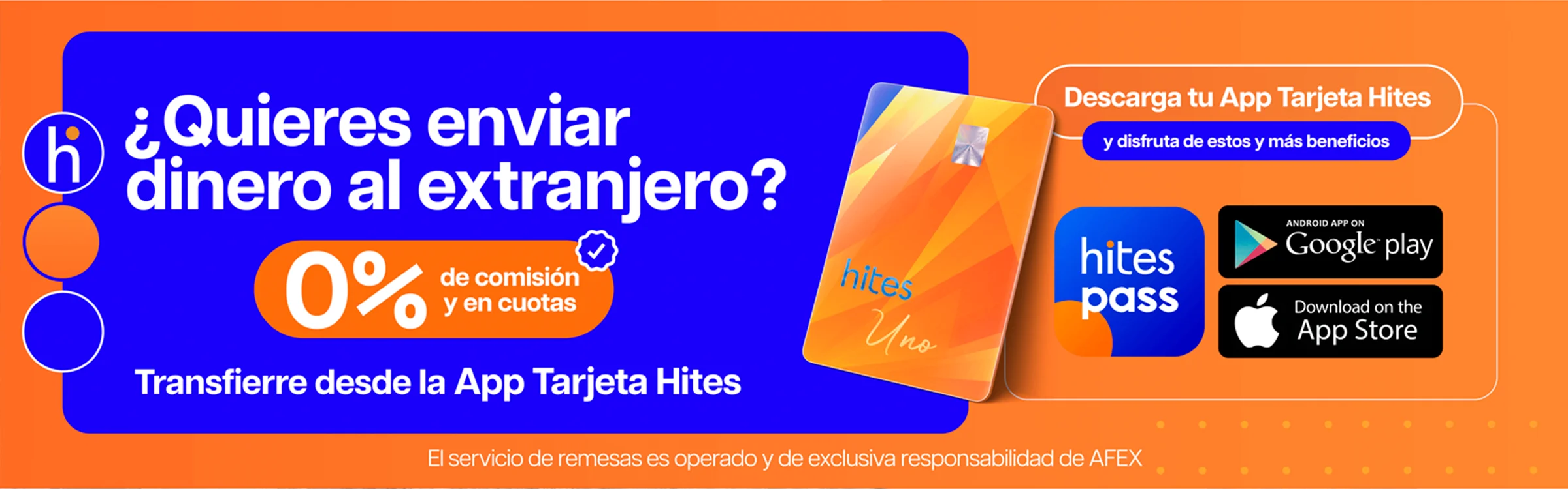 Envío-de-dinero-al-extranjero-destacando-comisión-cero,-en-cuotas-y-desde-App-Hites-Pass